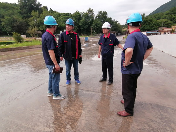 公司開展二季度安環(huán)、消防、防汛綜合大檢查