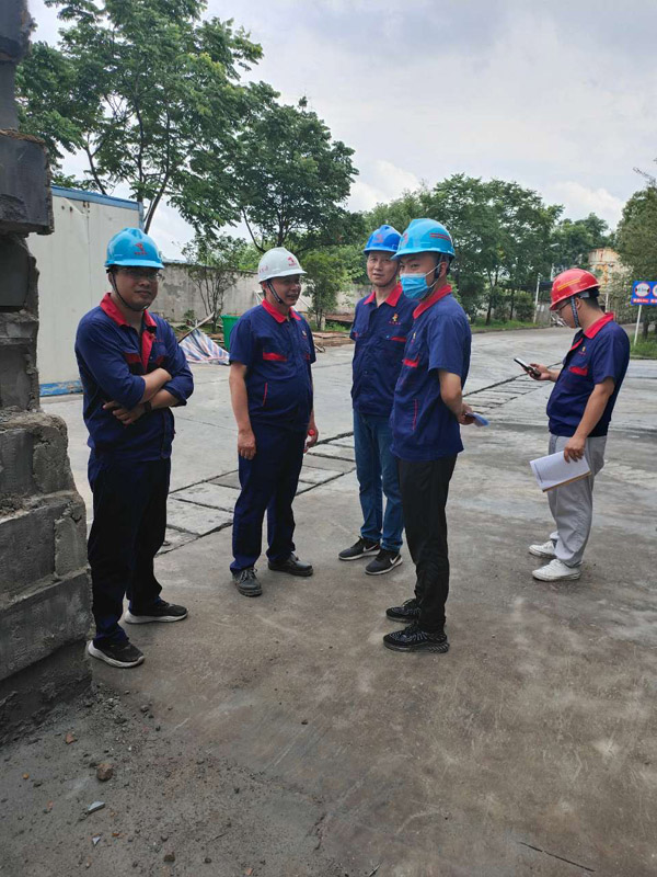 公司開展二季度安環(huán)、消防、防汛綜合大檢查